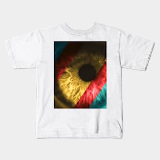 Colorful Pop Art Eye Kids T-Shirt